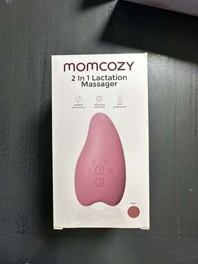 Momcozy 2 In 1 Lactation Massager Pink